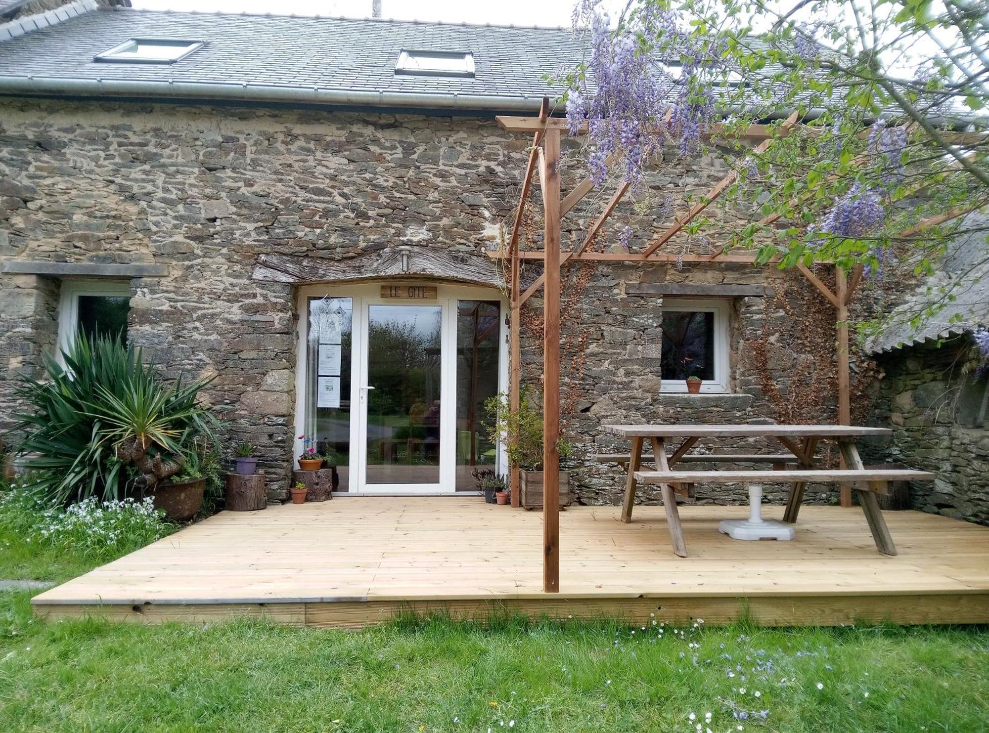 Le Jardin Enchanteur, Chaleureuse Maison D'Hotes Eco-Responsable, Calme Et Accueillante Lopérec 外观 照片