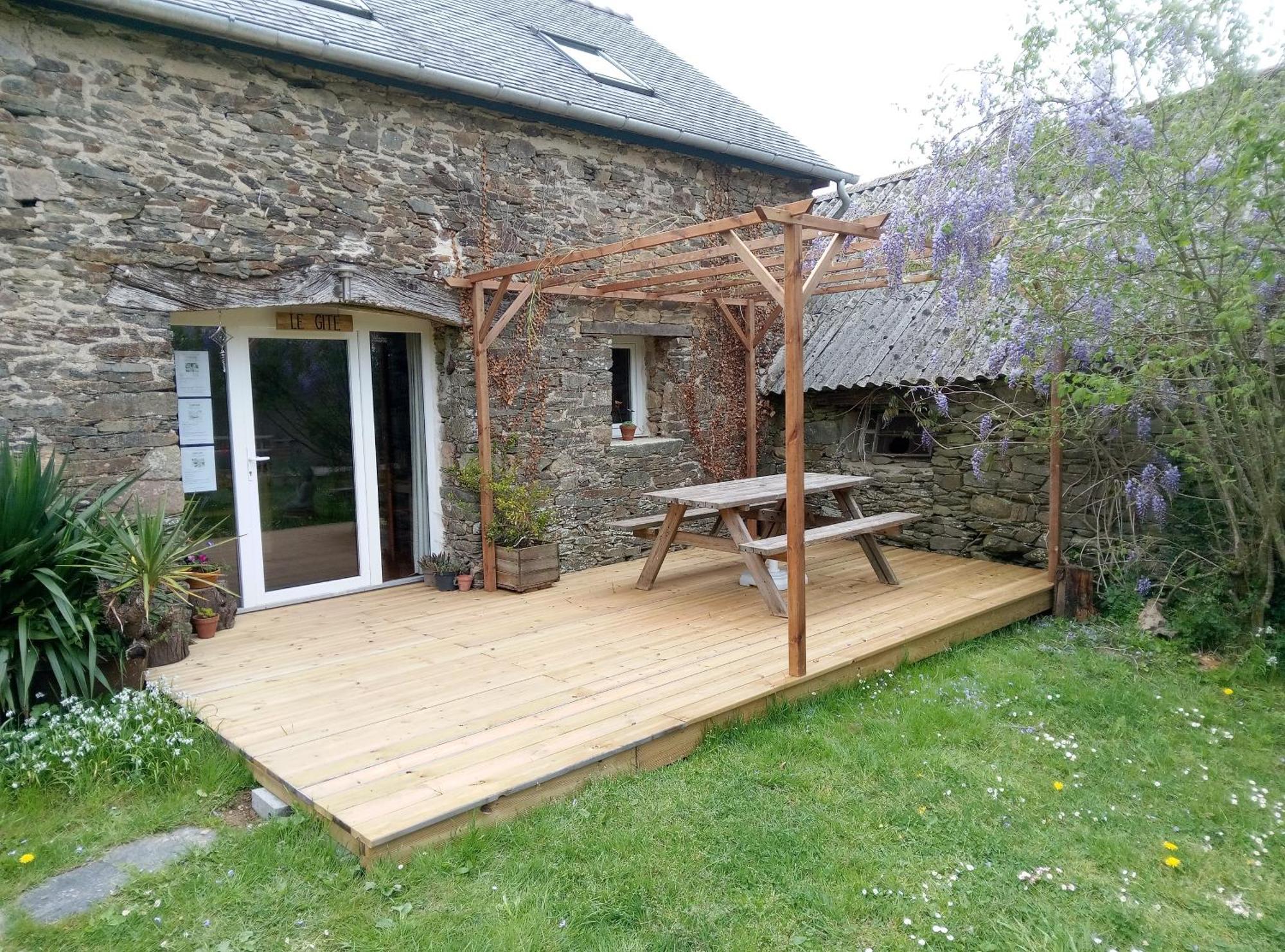 Le Jardin Enchanteur, Chaleureuse Maison D'Hotes Eco-Responsable, Calme Et Accueillante Lopérec 外观 照片